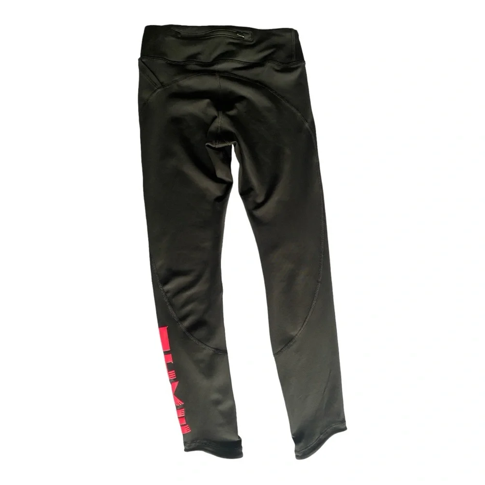Nike Women’s Dri-Fit Icon Clash Fast 7/8 Black Pink Leggings  Size XS‎